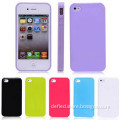 Multicolors Silicone TPU Jelly Soft Cover for iPhone4/4s 5/5s